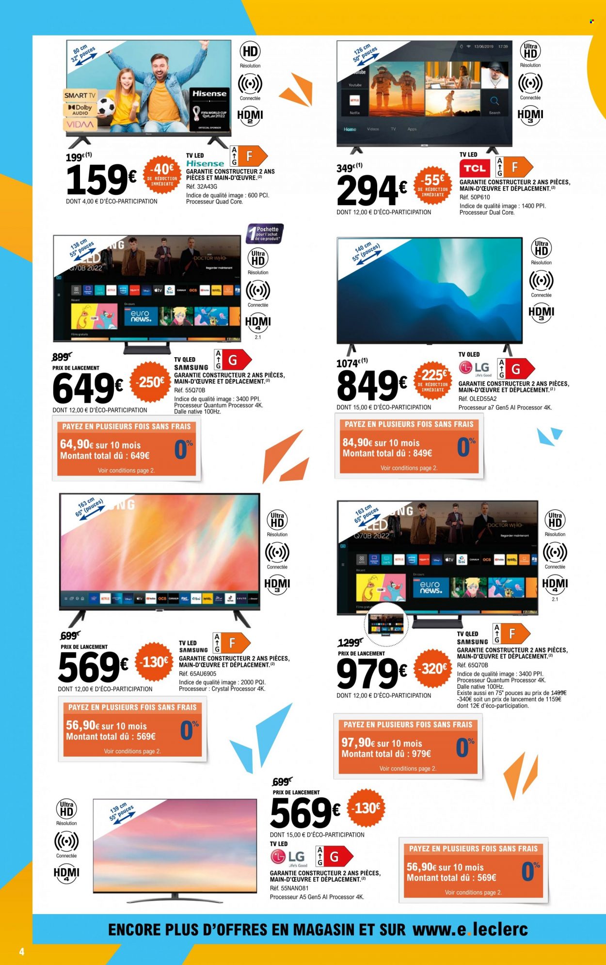 Catalogue E.Leclerc - 18/11/2022 - 27/11/2022. Page 4