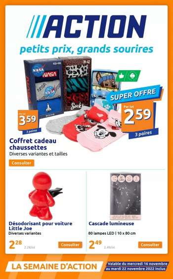 Catalogue Action - 16/11/2022 - 22/11/2022.