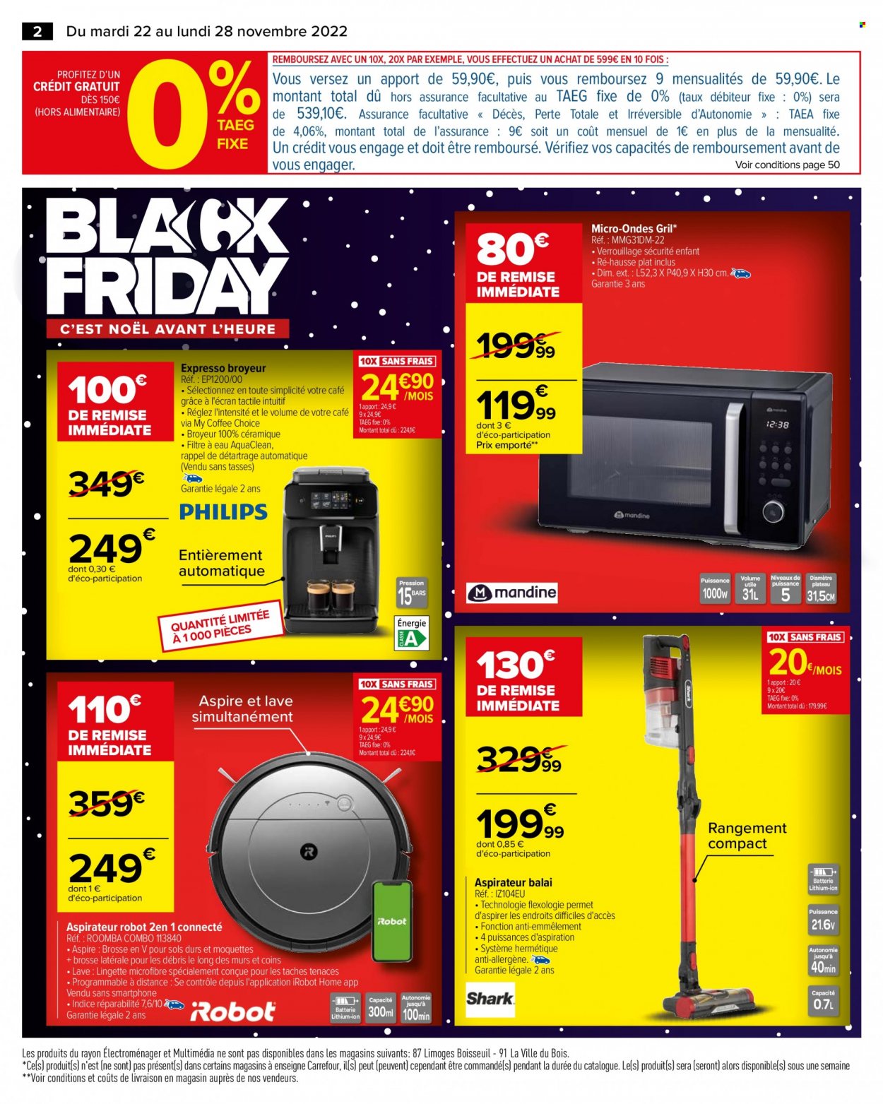 Catalogue Carrefour Hypermarchés - 22/11/2022 - 28/11/2022. Page 6