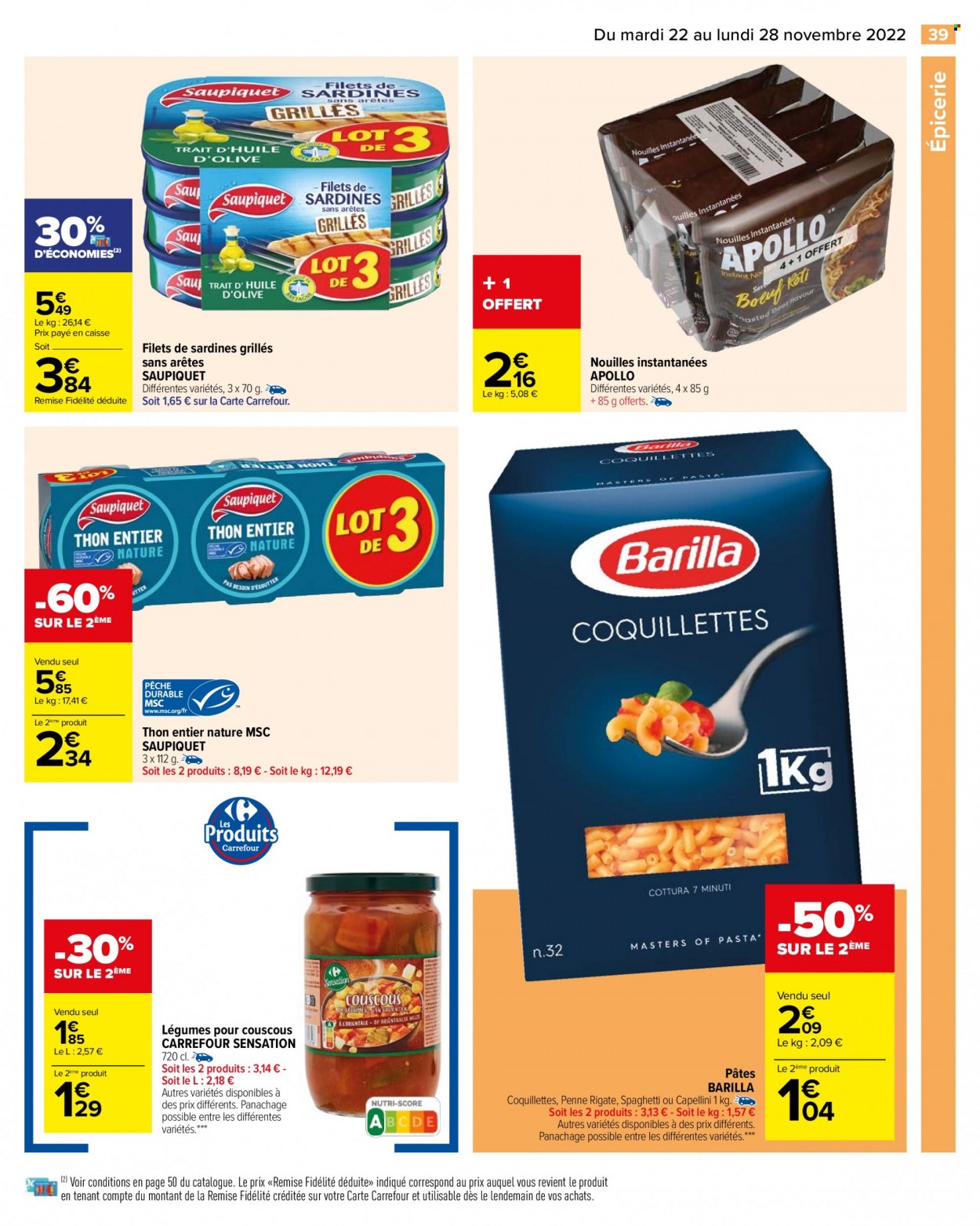 Catalogue Carrefour Hypermarchés - 22/11/2022 - 28/11/2022. Page 43