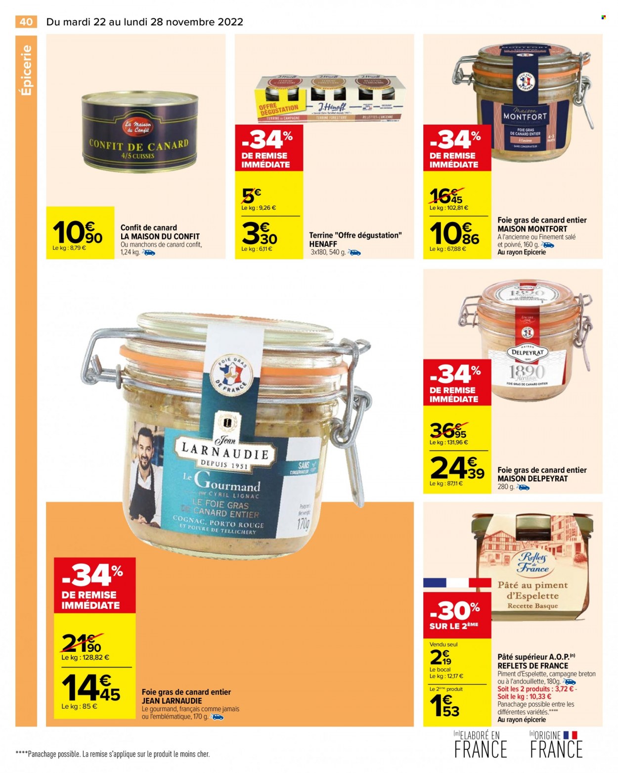 Catalogue Carrefour Hypermarchés - 22/11/2022 - 28/11/2022. Page 44
