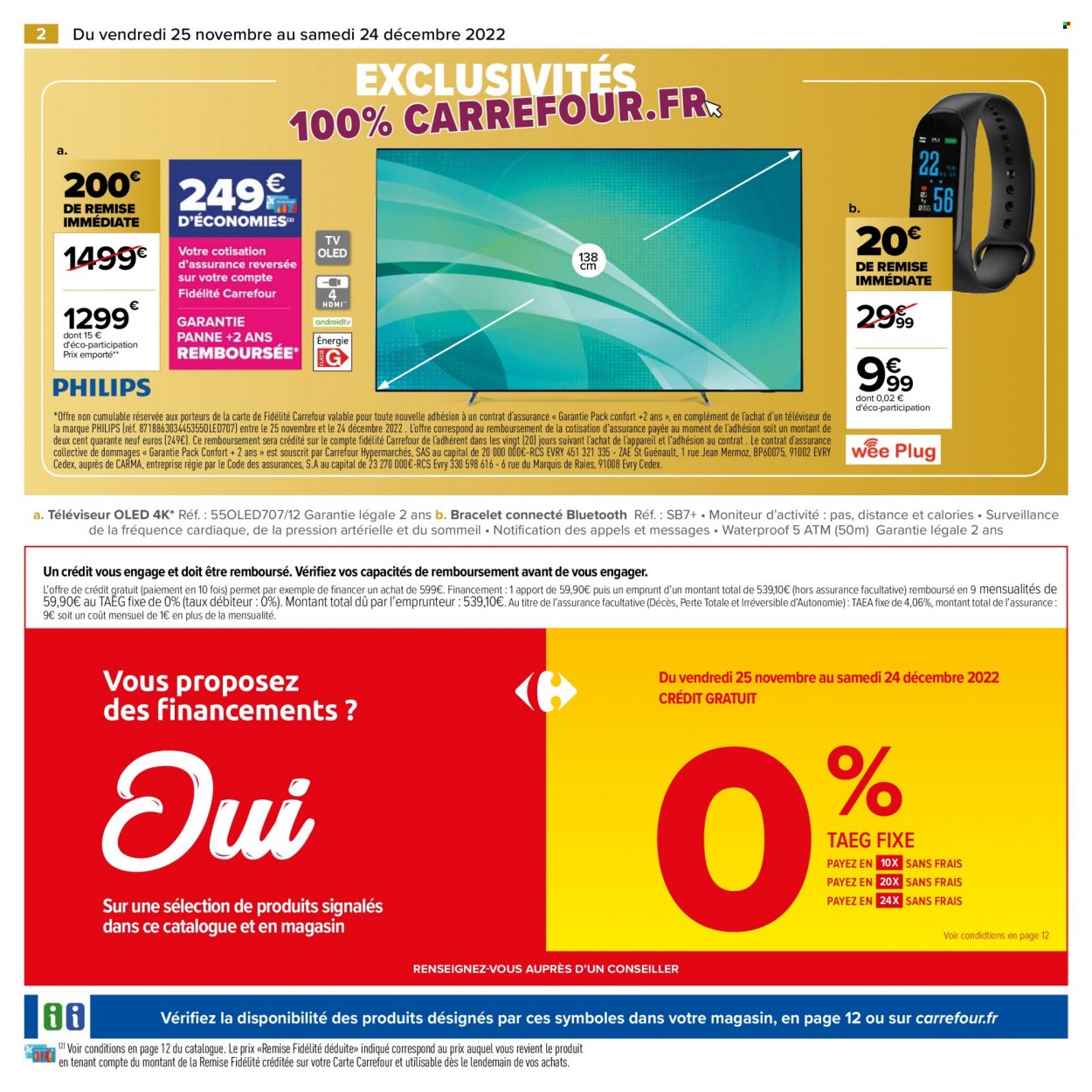 Catalogue Carrefour Hypermarchés - 25/11/2022 - 24/12/2022. Page 2