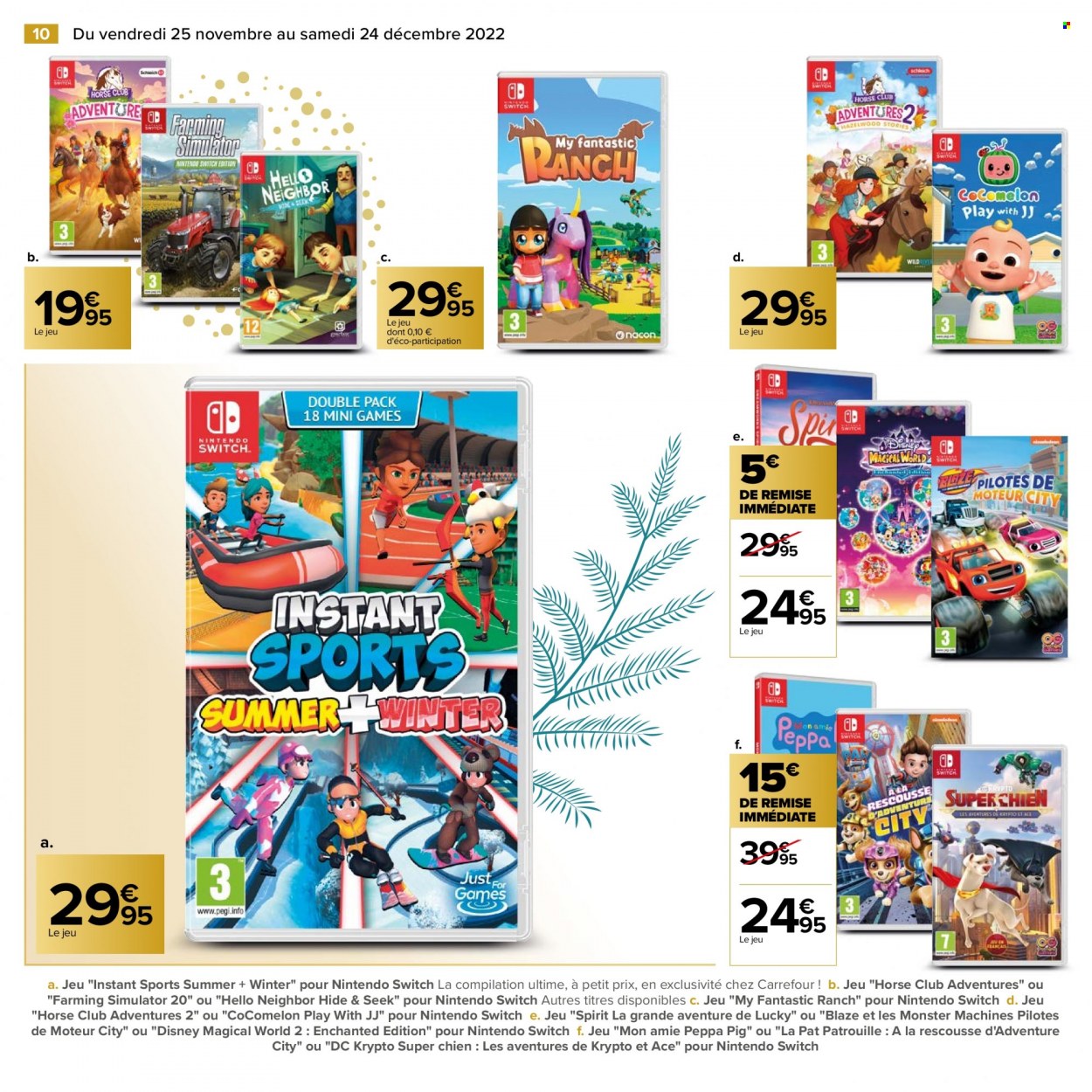 Catalogue Carrefour Hypermarchés - 25/11/2022 - 24/12/2022. Page 10