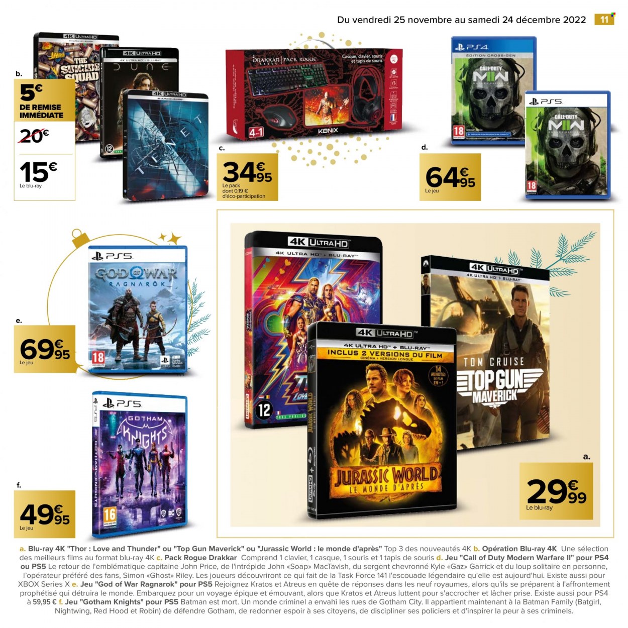 Catalogue Carrefour Hypermarchés - 25/11/2022 - 24/12/2022. Page 11