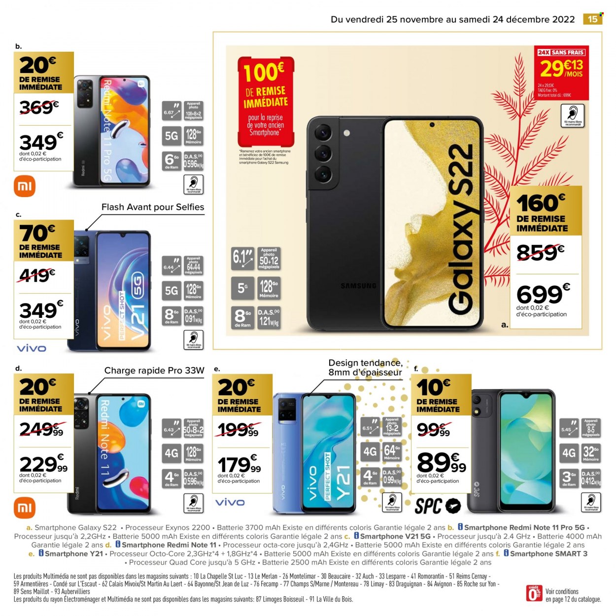 Catalogue Carrefour Hypermarchés - 25/11/2022 - 24/12/2022. Page 15