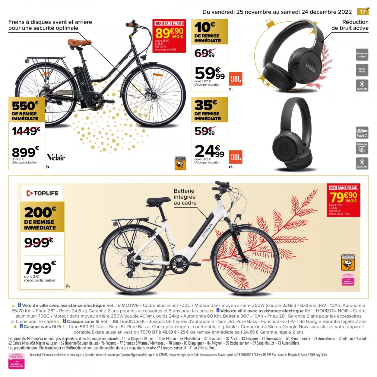 Catalogue Carrefour Hypermarchés - 25/11/2022 - 24/12/2022. Page 17