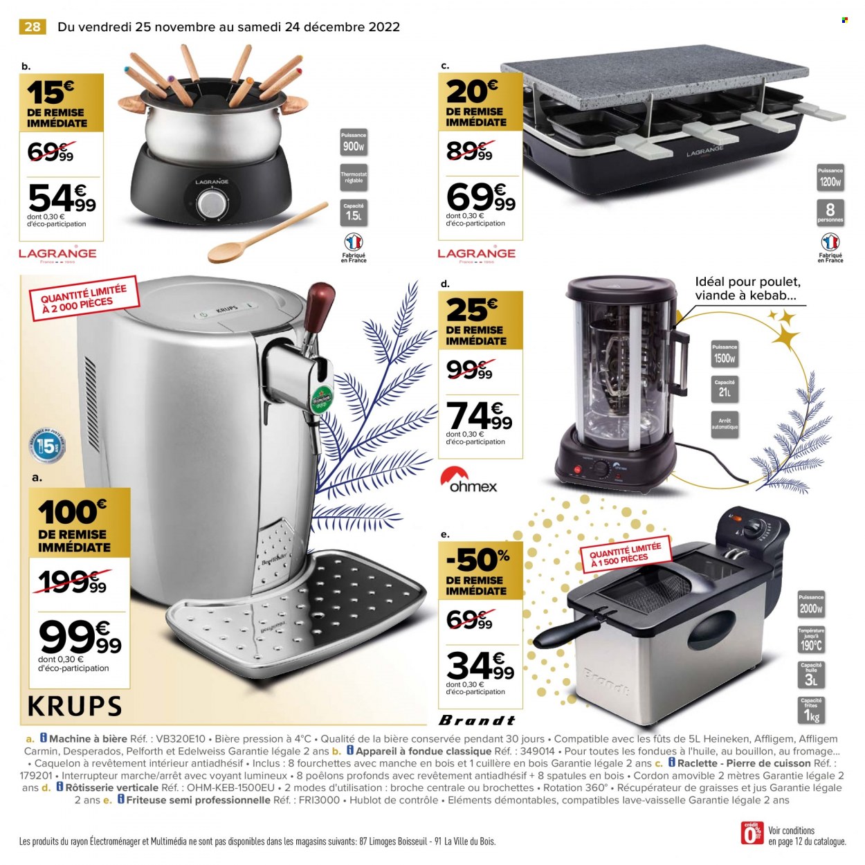 Catalogue Carrefour Hypermarchés - 25/11/2022 - 24/12/2022. Page 28