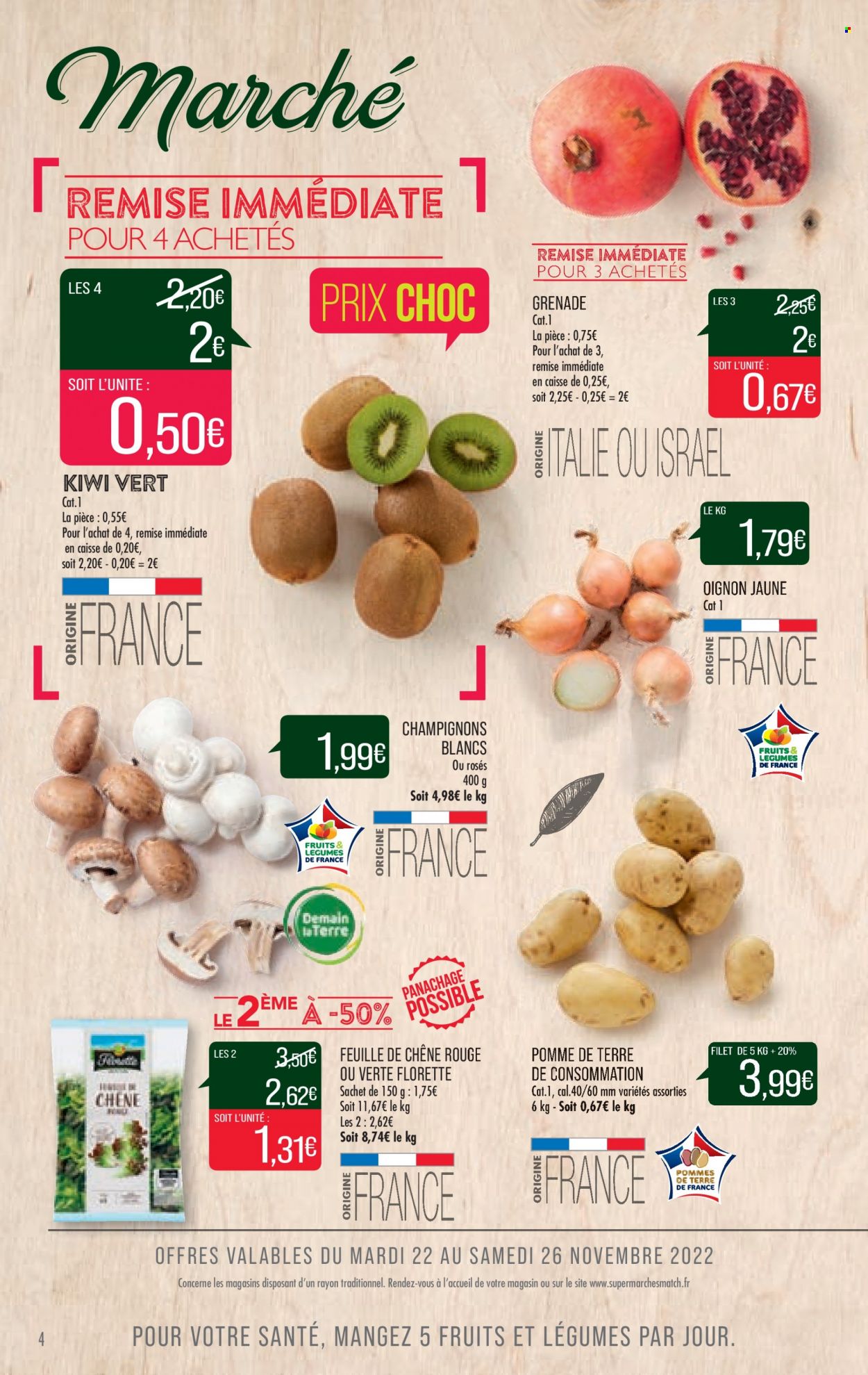 Catalogue Supermarché Match - 22/11/2022 - 27/11/2022. Page 4