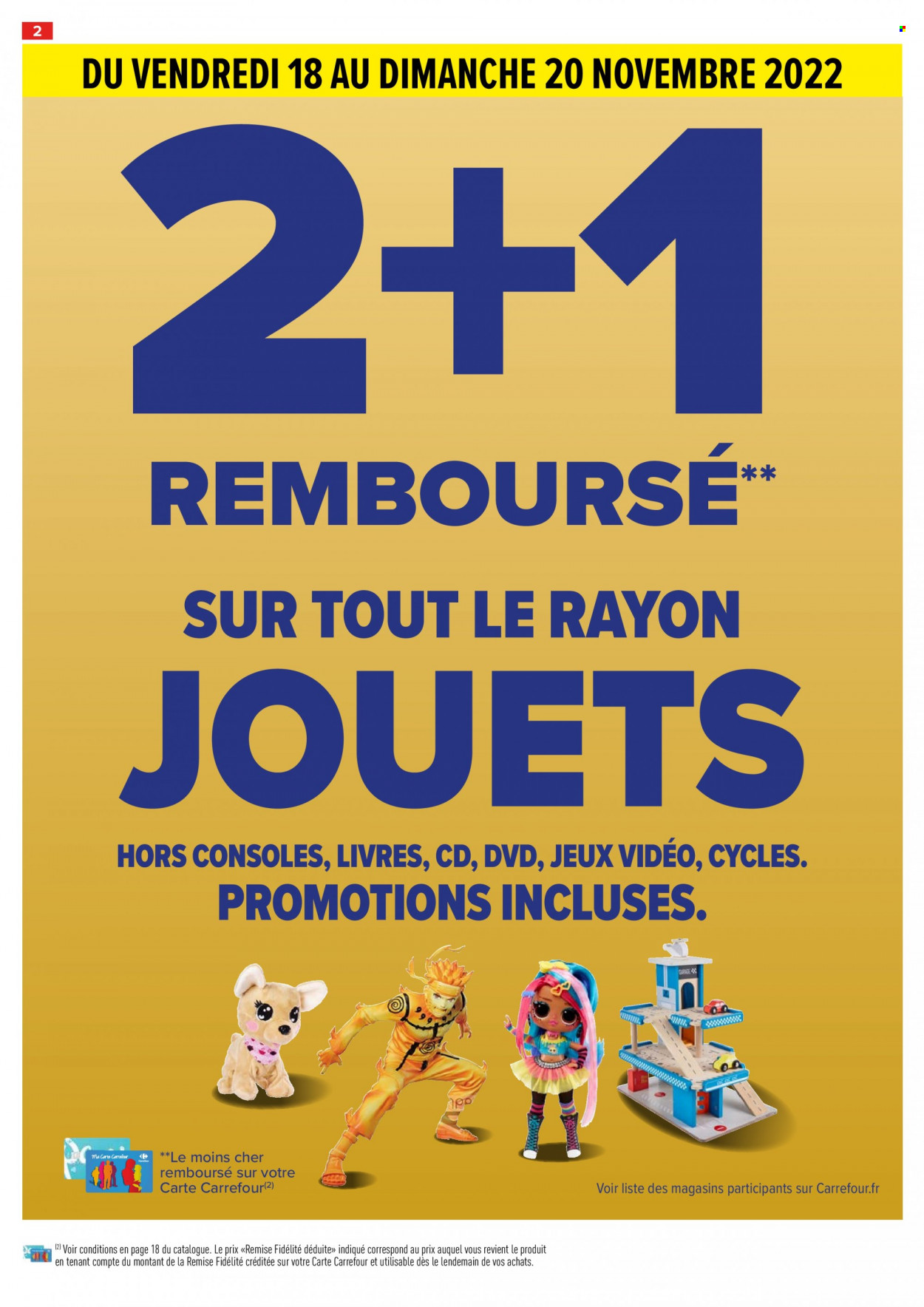 Catalogue Carrefour Hypermarchés - 17/11/2022 - 20/11/2022. Page 2