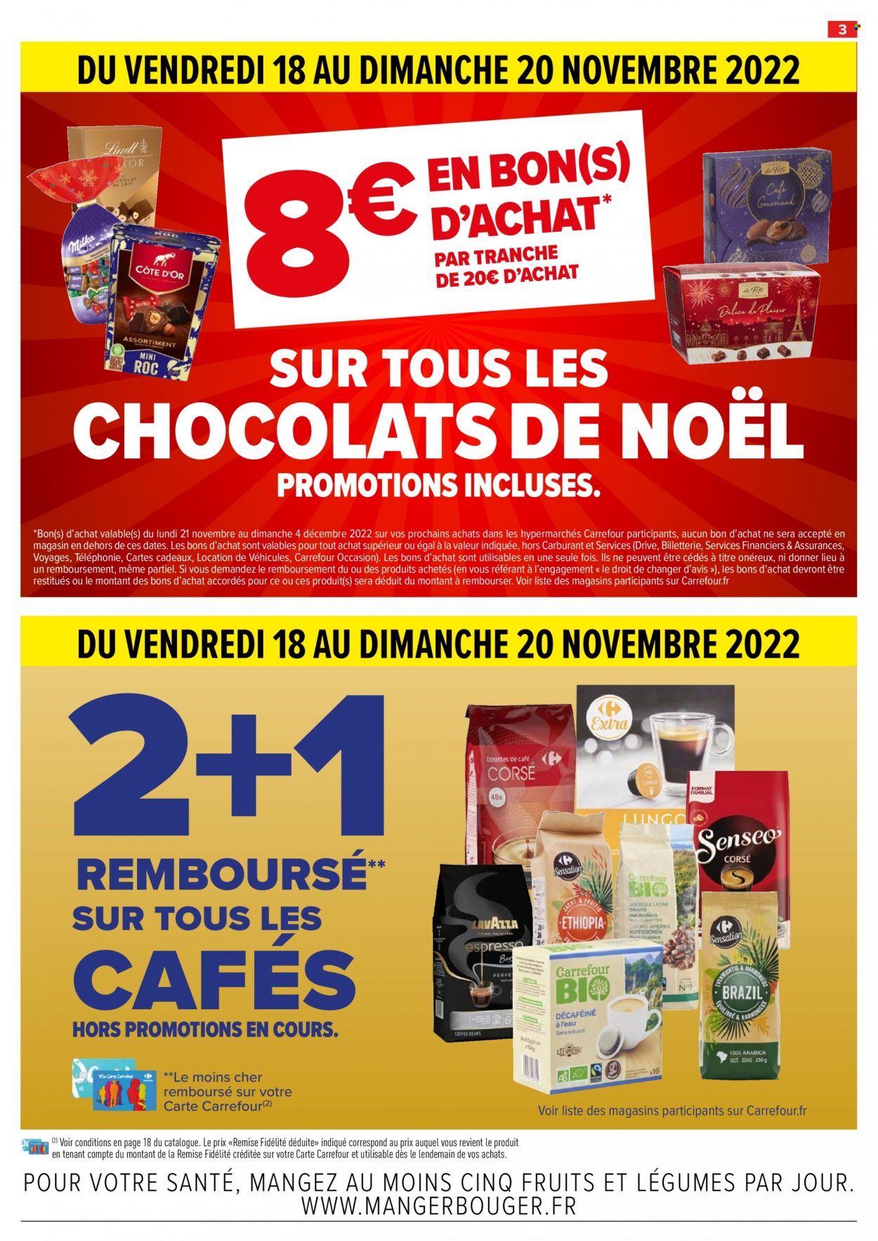 Catalogue Carrefour Hypermarchés - 17/11/2022 - 20/11/2022. Page 3