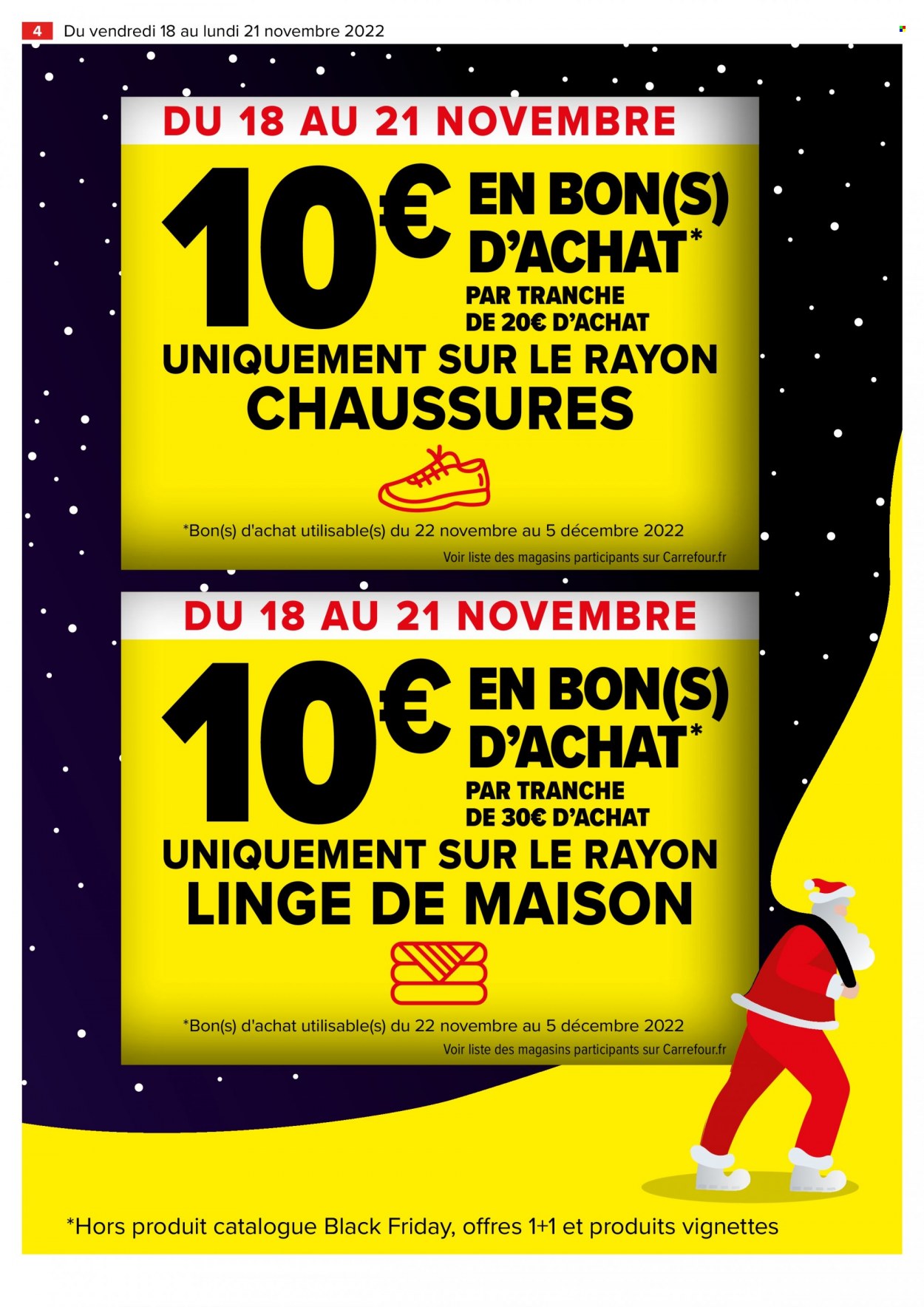 Catalogue Carrefour Hypermarchés - 17/11/2022 - 20/11/2022. Page 4