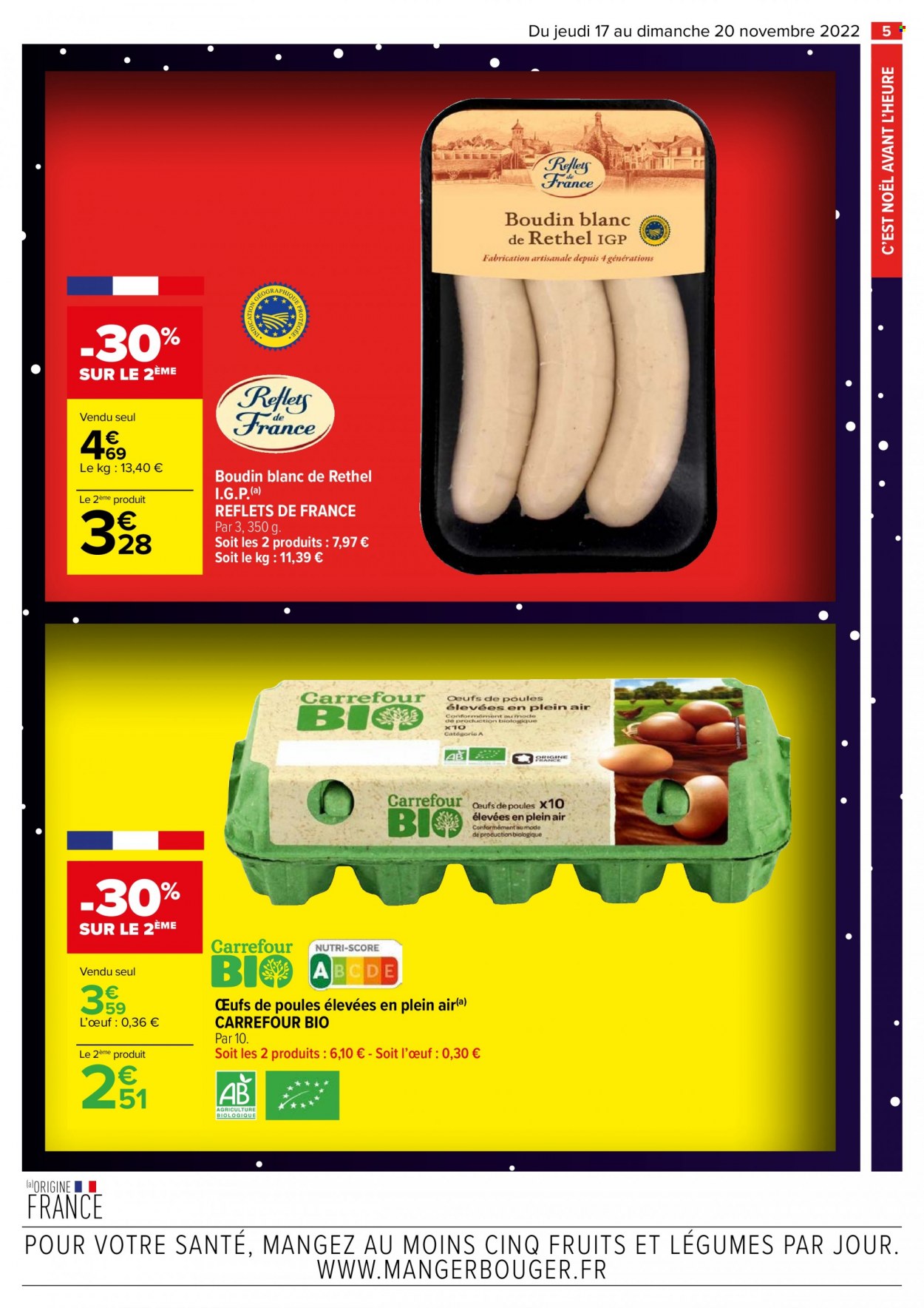 Catalogue Carrefour Hypermarchés - 17/11/2022 - 20/11/2022. Page 5