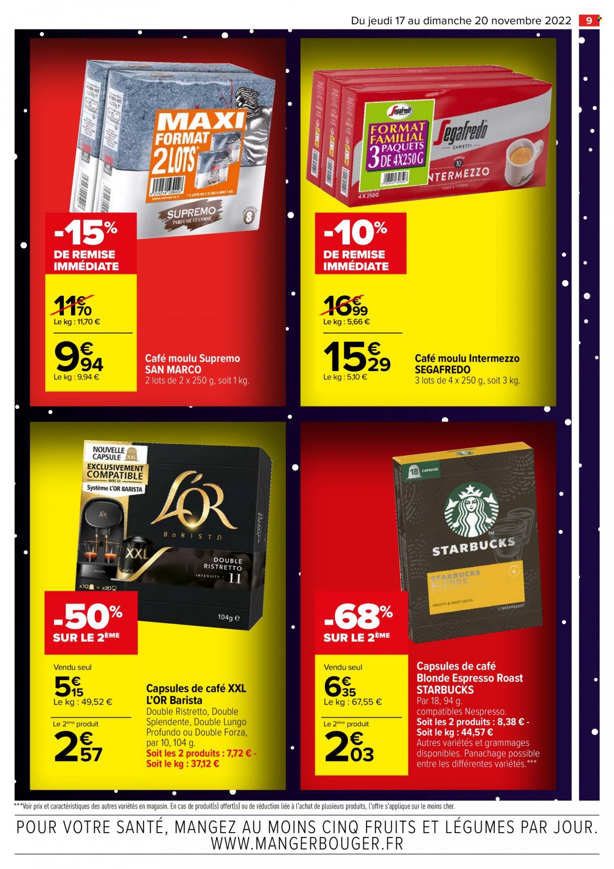Catalogue Carrefour Hypermarchés - 17/11/2022 - 20/11/2022. Page 9