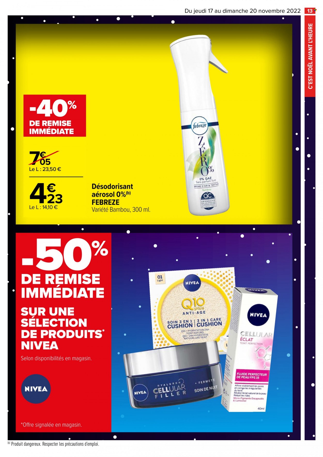 Catalogue Carrefour Hypermarchés - 17/11/2022 - 20/11/2022. Page 13