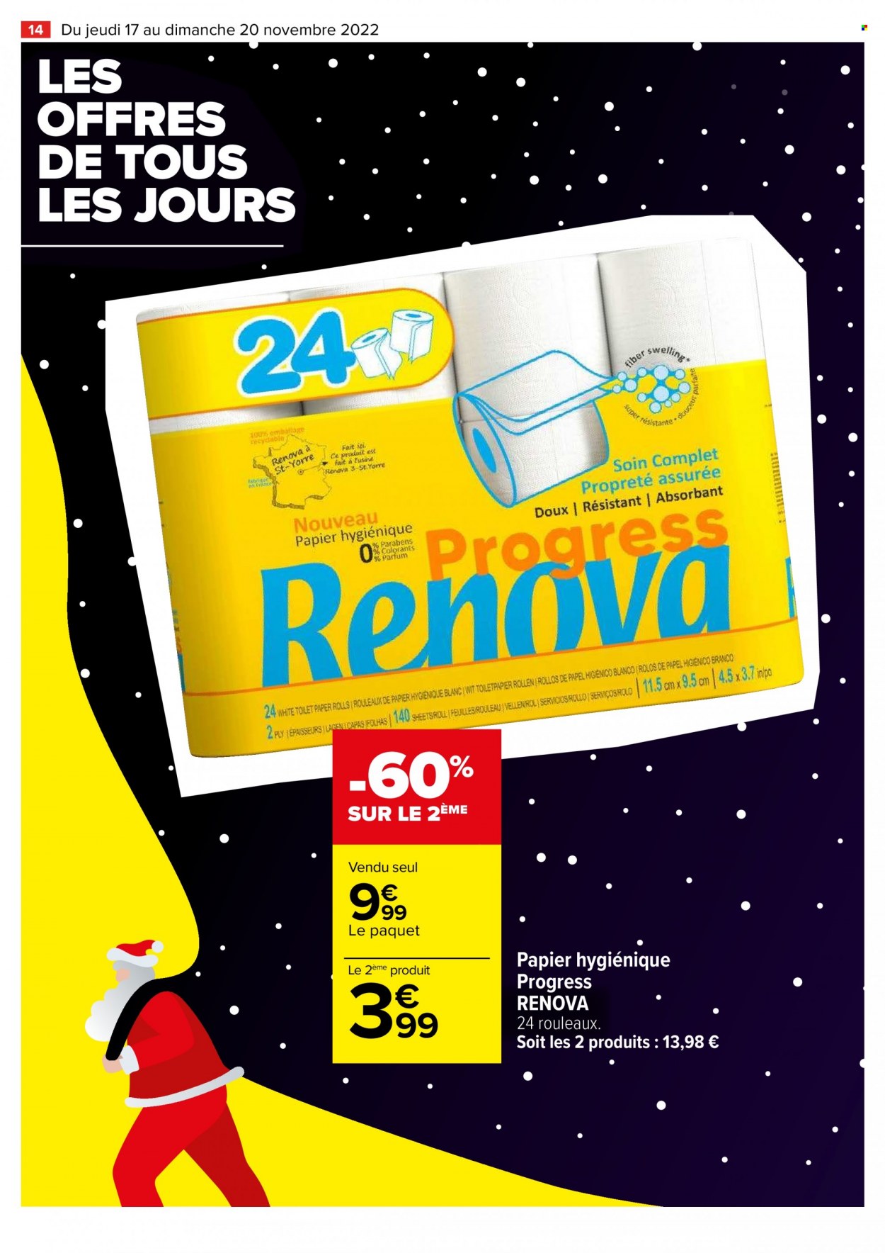 Catalogue Carrefour Hypermarchés - 17/11/2022 - 20/11/2022. Page 14