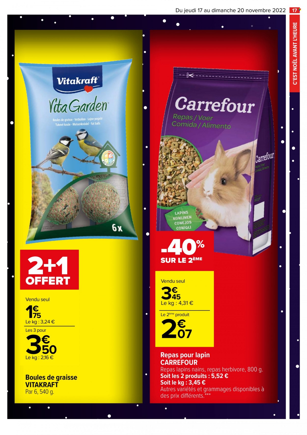 Catalogue Carrefour Hypermarchés - 17/11/2022 - 20/11/2022. Page 17