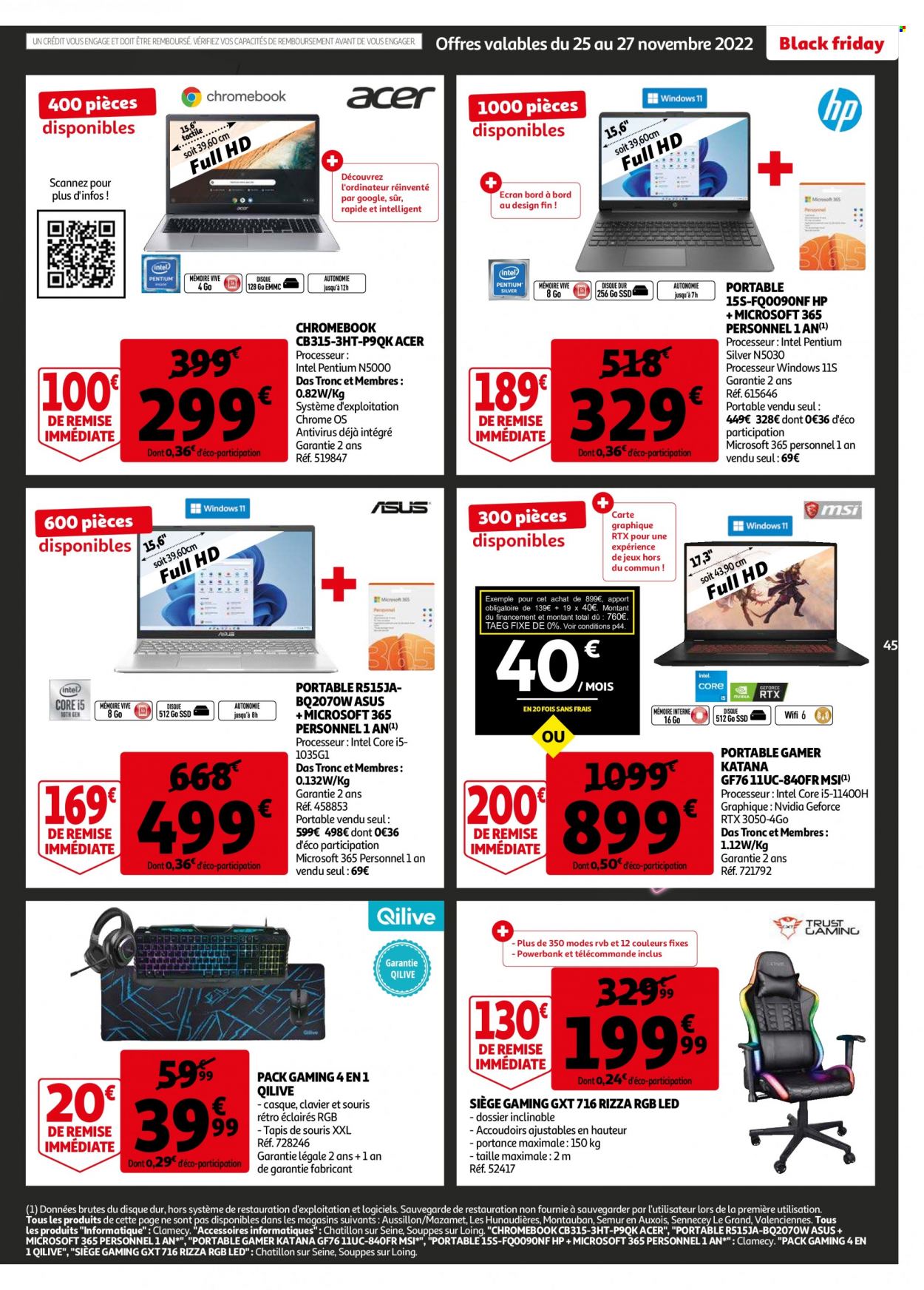 Catalogue Auchan - 23/11/2022 - 29/11/2022. Page 45