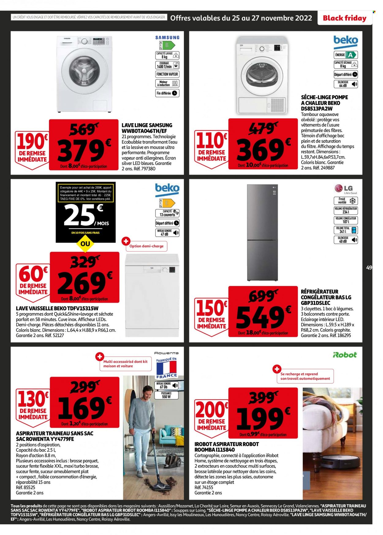 Catalogue Auchan - 23/11/2022 - 29/11/2022. Page 49