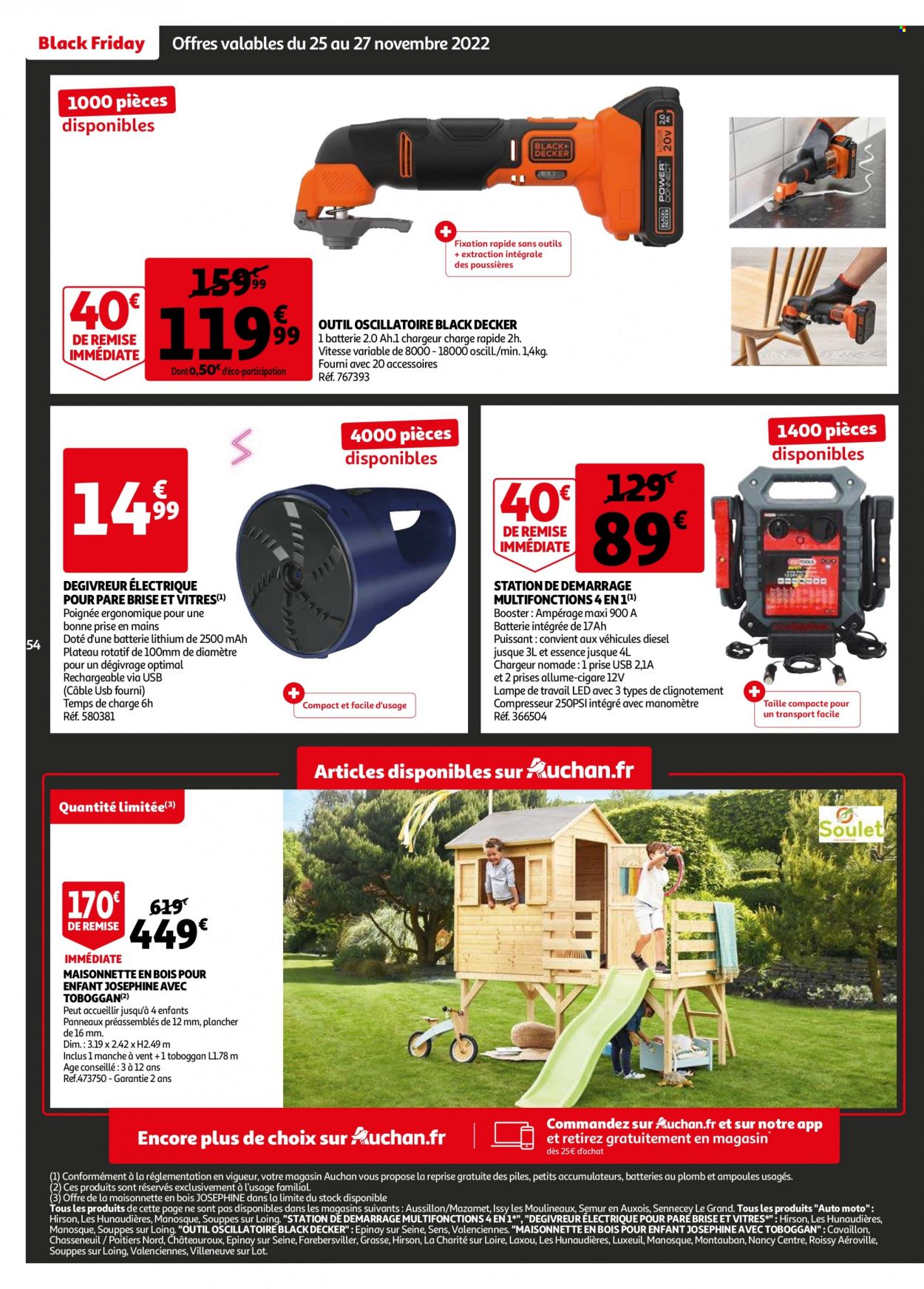 Catalogue Auchan - 23/11/2022 - 29/11/2022. Page 54
