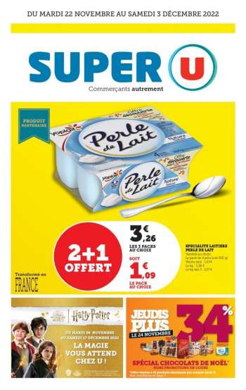 Catalogue SUPER U - 22/11/2022 - 03/12/2022.