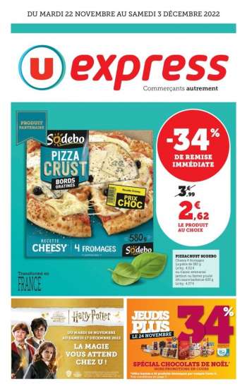 Catalogue U express - 22/11/2022 - 03/12/2022.