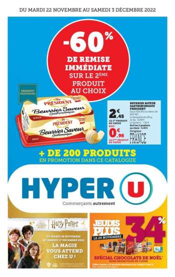 Catalogue HYPER U - 22/11/2022 - 03/12/2022.