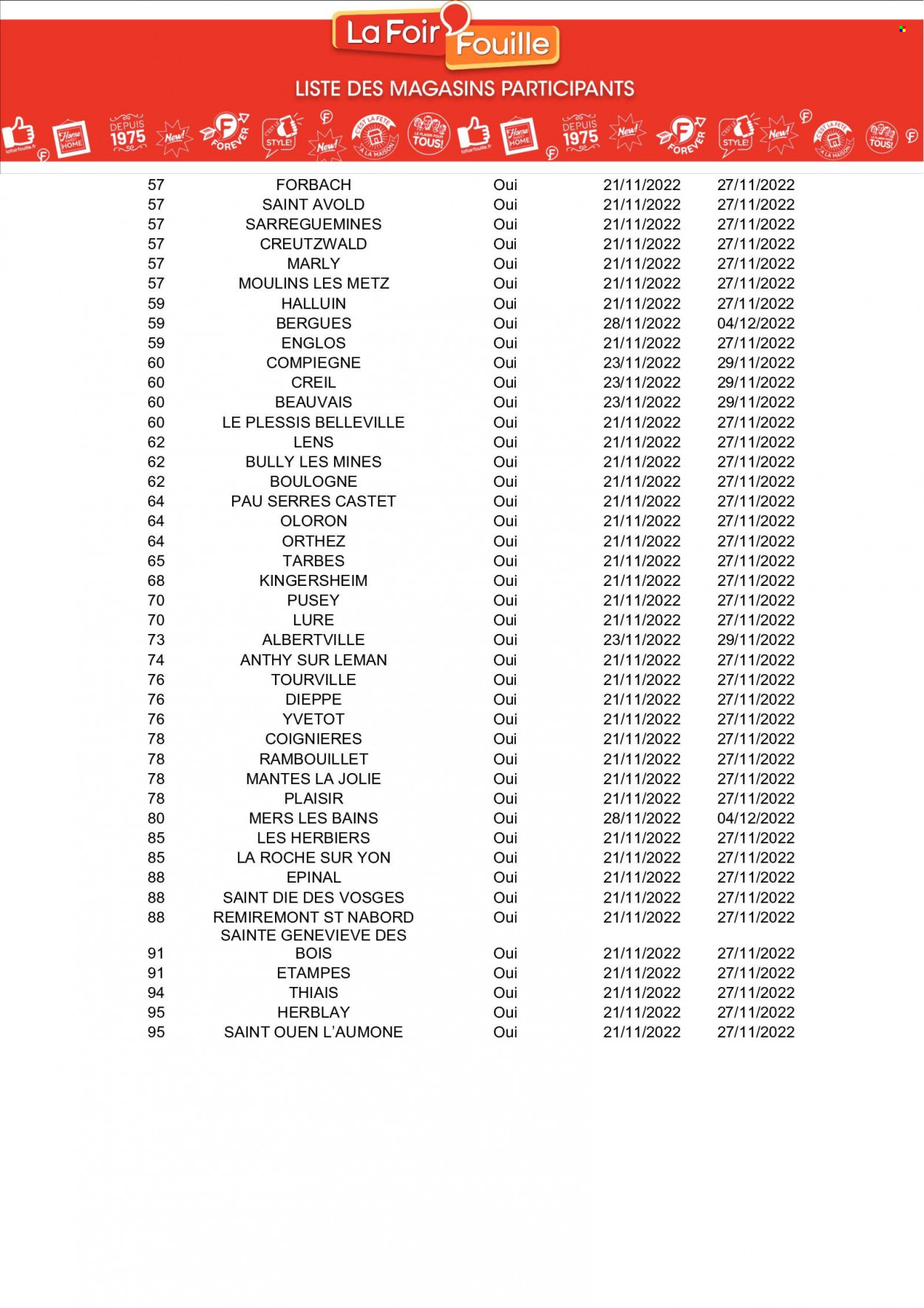 Catalogue La Foir'Fouille - 21/11/2022 - 27/11/2022. Page 38