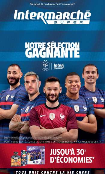 Catalogue Intermarché Super - 22/11/2022 - 27/11/2022.