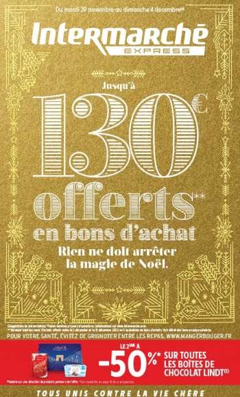 Catalogue Intermarché Express - 29/11/2022 - 04/12/2022.