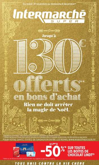 Catalogue Intermarché Super - 29/11/2022 - 04/12/2022.