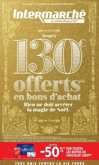Catalogue Intermarché Contact - 29/11/2022 - 04/12/2022.