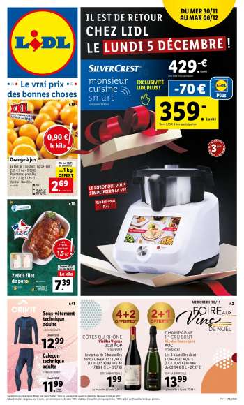 Catalogue Lidl - 30/11/2022 - 06/12/2022.