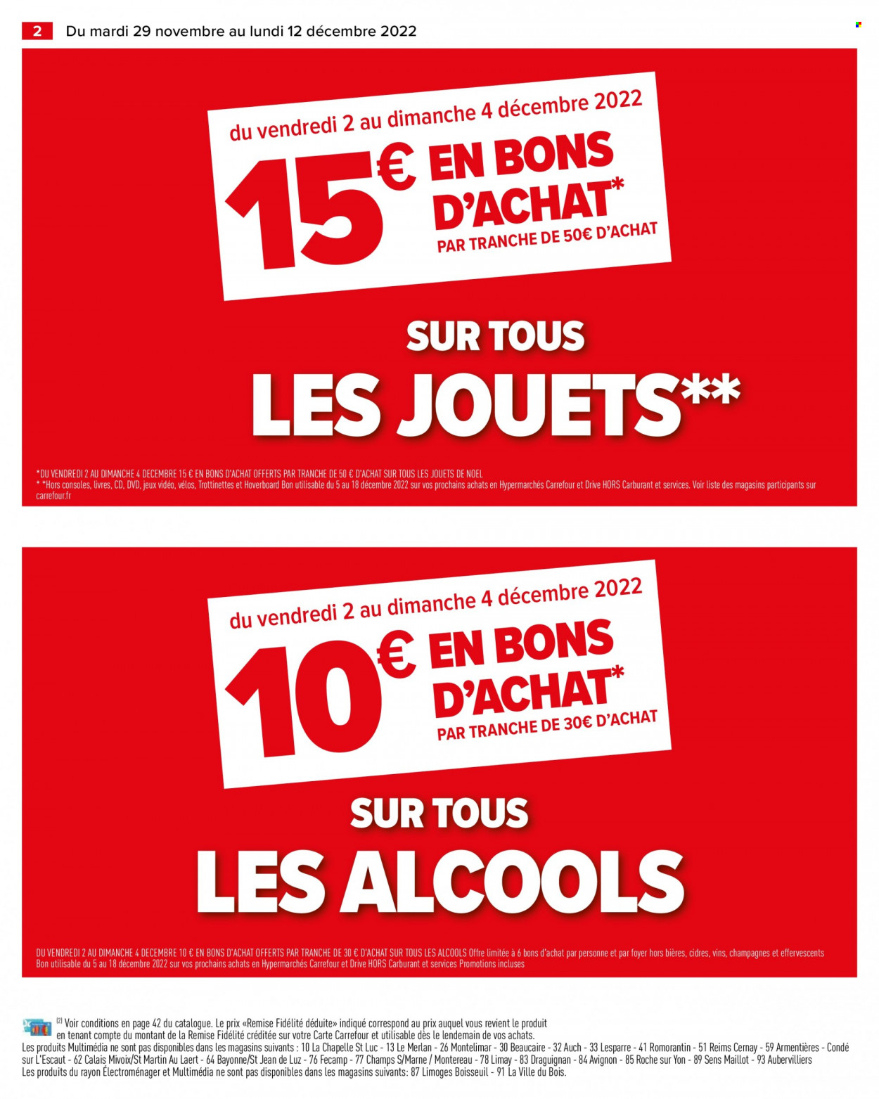 Catalogue Carrefour Hypermarchés - 29/11/2022 - 12/12/2022. Page 6