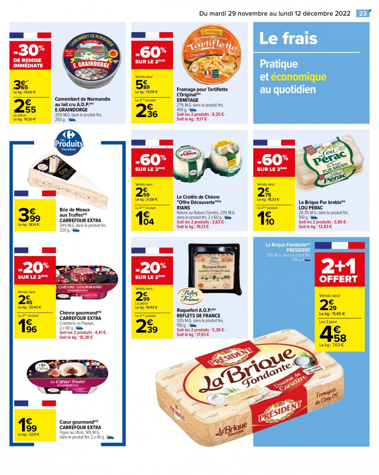 Catalogue Carrefour Hypermarchés - 29/11/2022 - 12/12/2022. Page 27