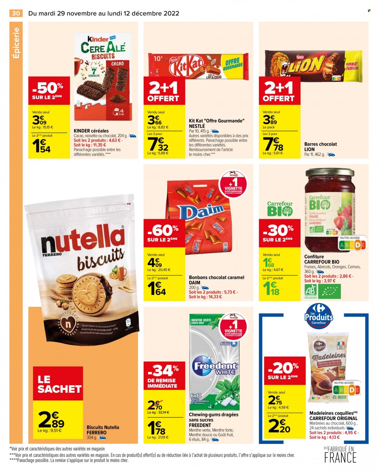 Catalogue Carrefour Hypermarchés - 29/11/2022 - 12/12/2022. Page 34
