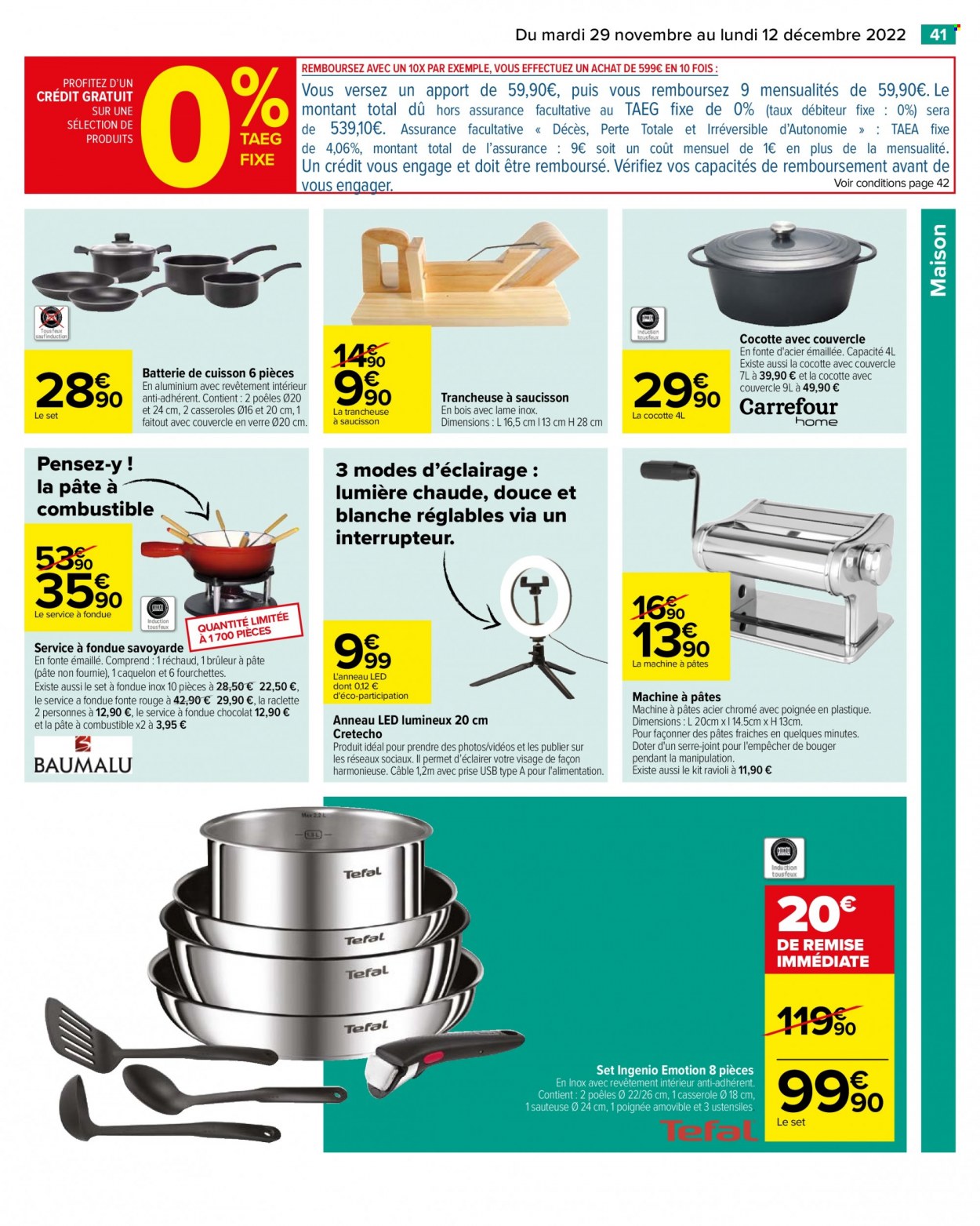 Catalogue Carrefour Hypermarchés - 29/11/2022 - 12/12/2022. Page 45