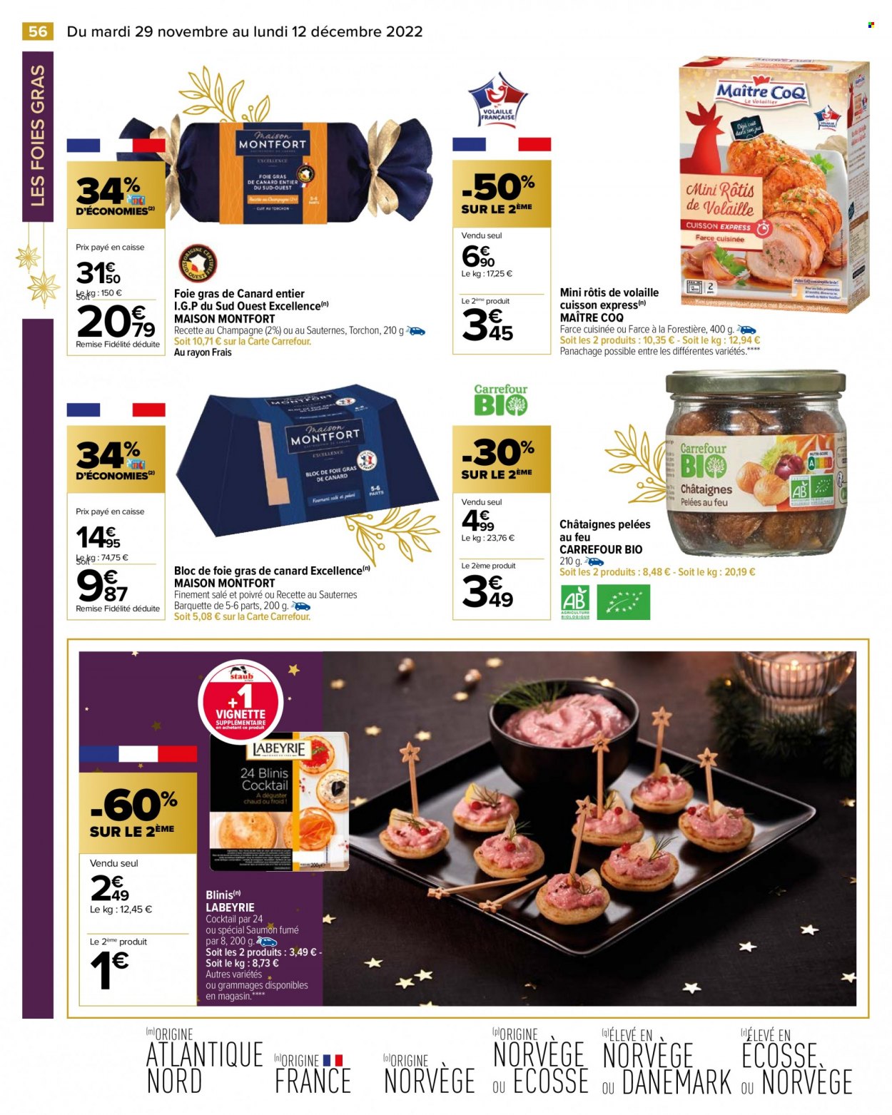 Catalogue Carrefour Hypermarchés - 29/11/2022 - 12/12/2022. Page 60