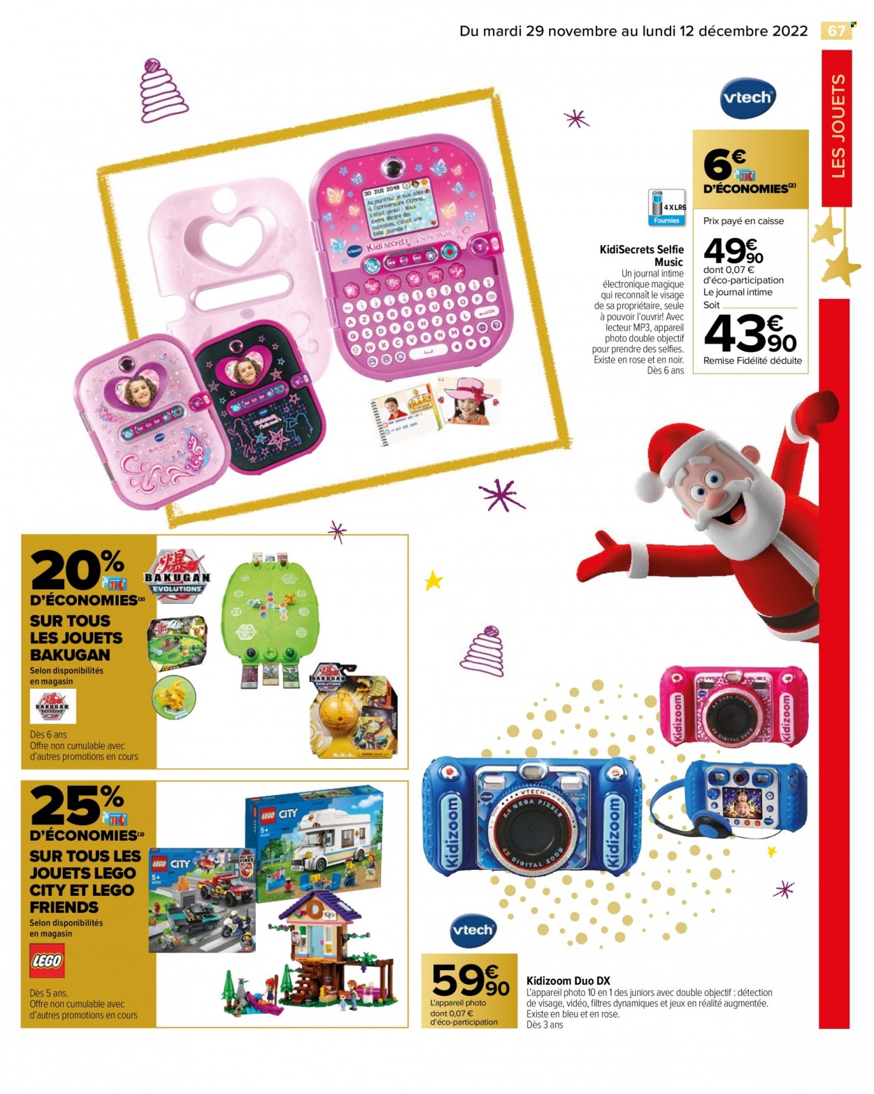 Catalogue Carrefour Hypermarchés - 29/11/2022 - 12/12/2022. Page 71