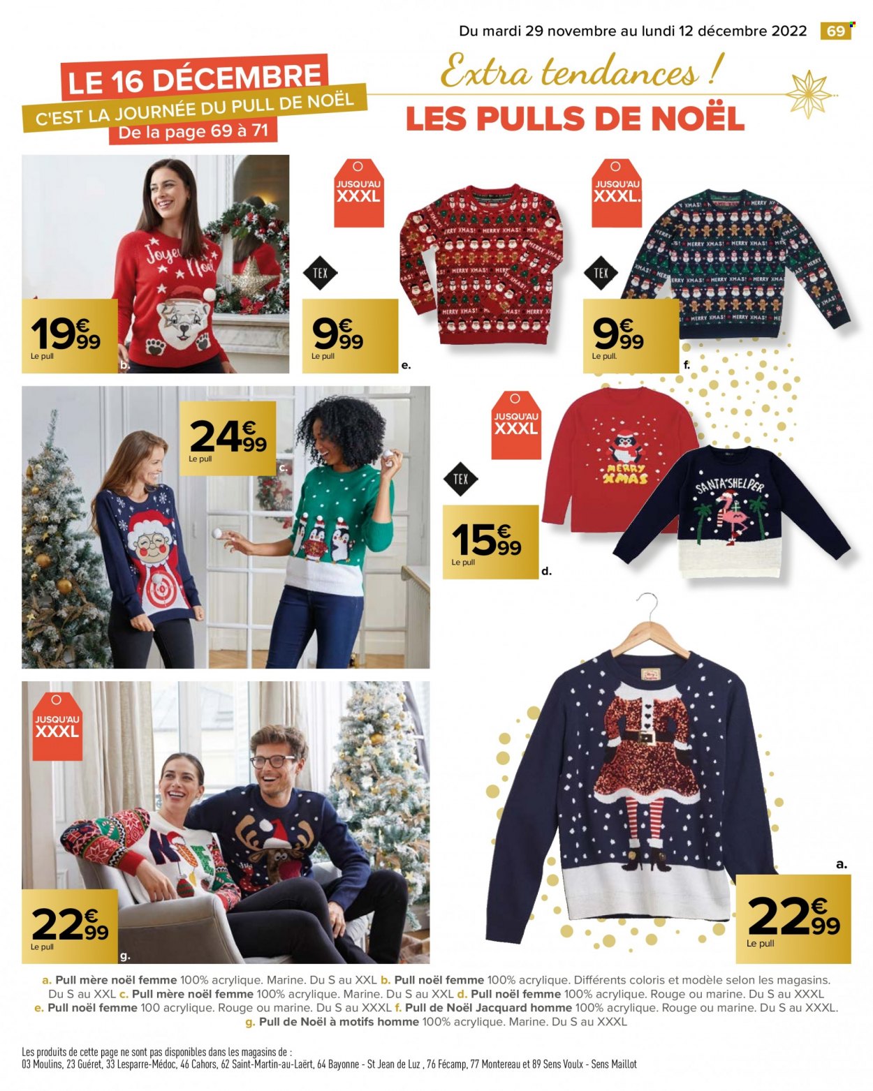Catalogue Carrefour Hypermarchés - 29/11/2022 - 12/12/2022. Page 73