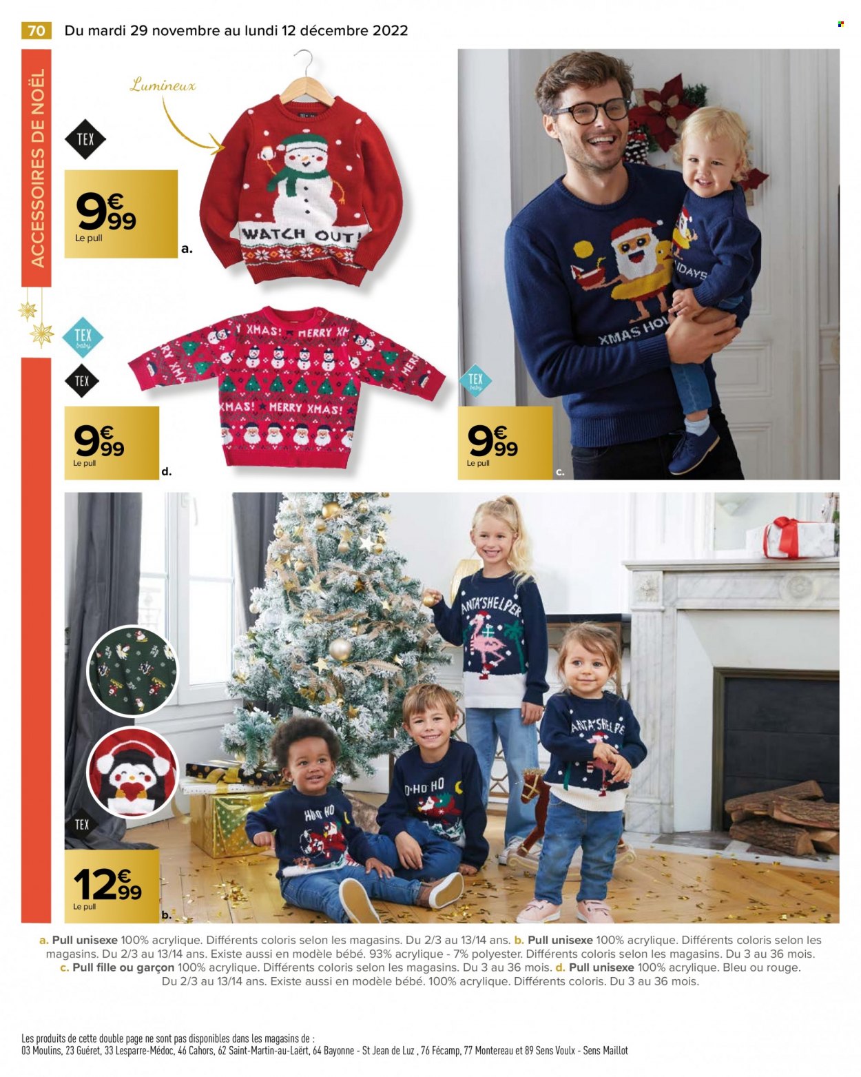 Catalogue Carrefour Hypermarchés - 29/11/2022 - 12/12/2022. Page 74