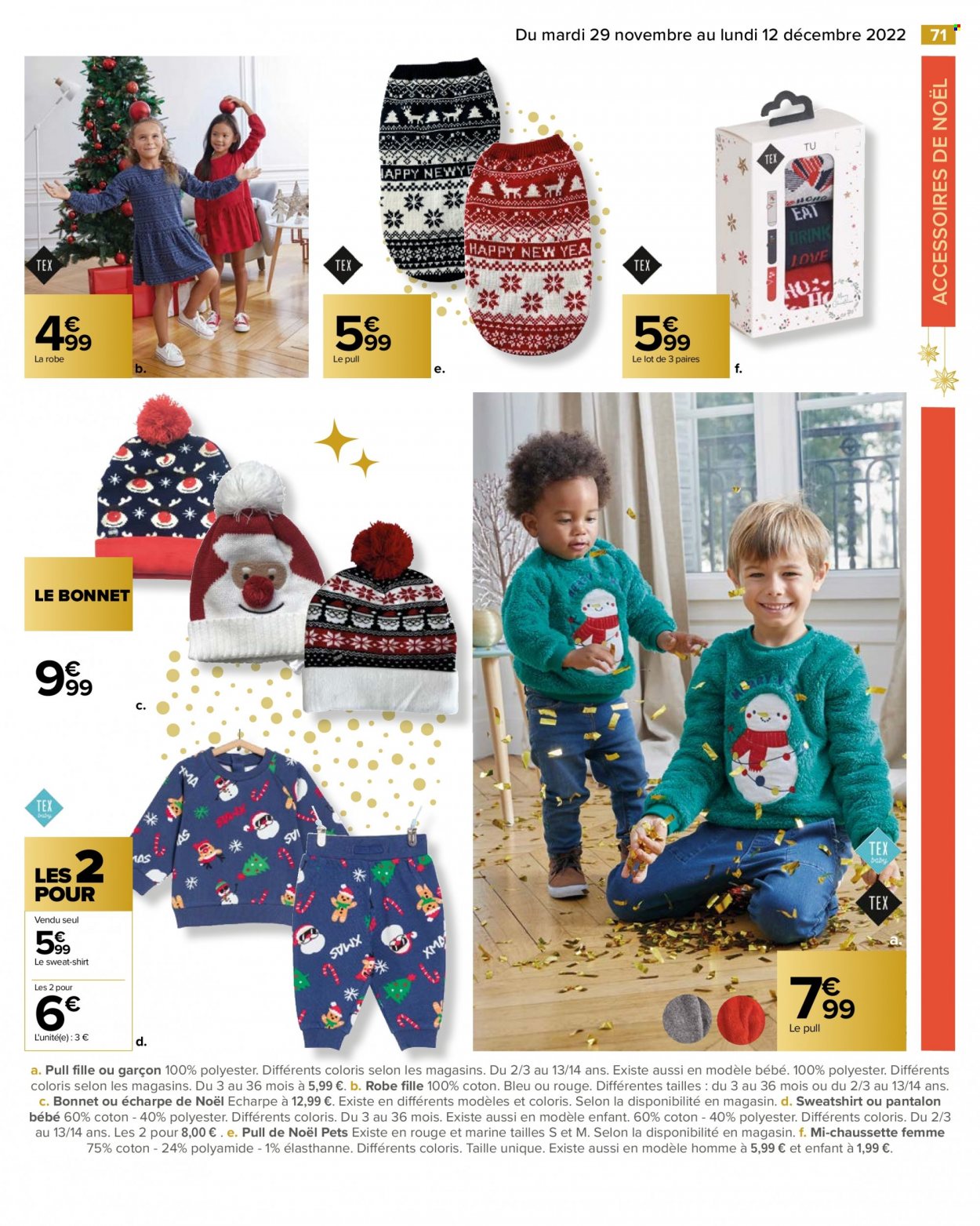 Catalogue Carrefour Hypermarchés - 29/11/2022 - 12/12/2022. Page 75