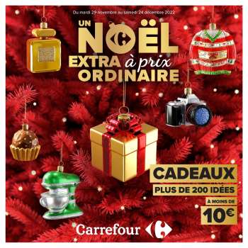 Catalogue Carrefour Hypermarchés - 29/11/2022 - 24/12/2022.