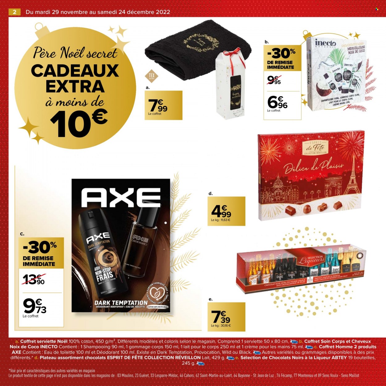 Catalogue Carrefour Hypermarchés - 29/11/2022 - 24/12/2022. Page 2