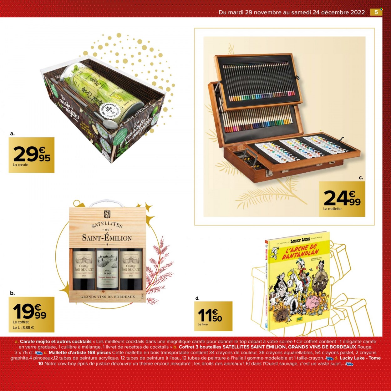 Catalogue Carrefour Hypermarchés - 29/11/2022 - 24/12/2022. Page 5