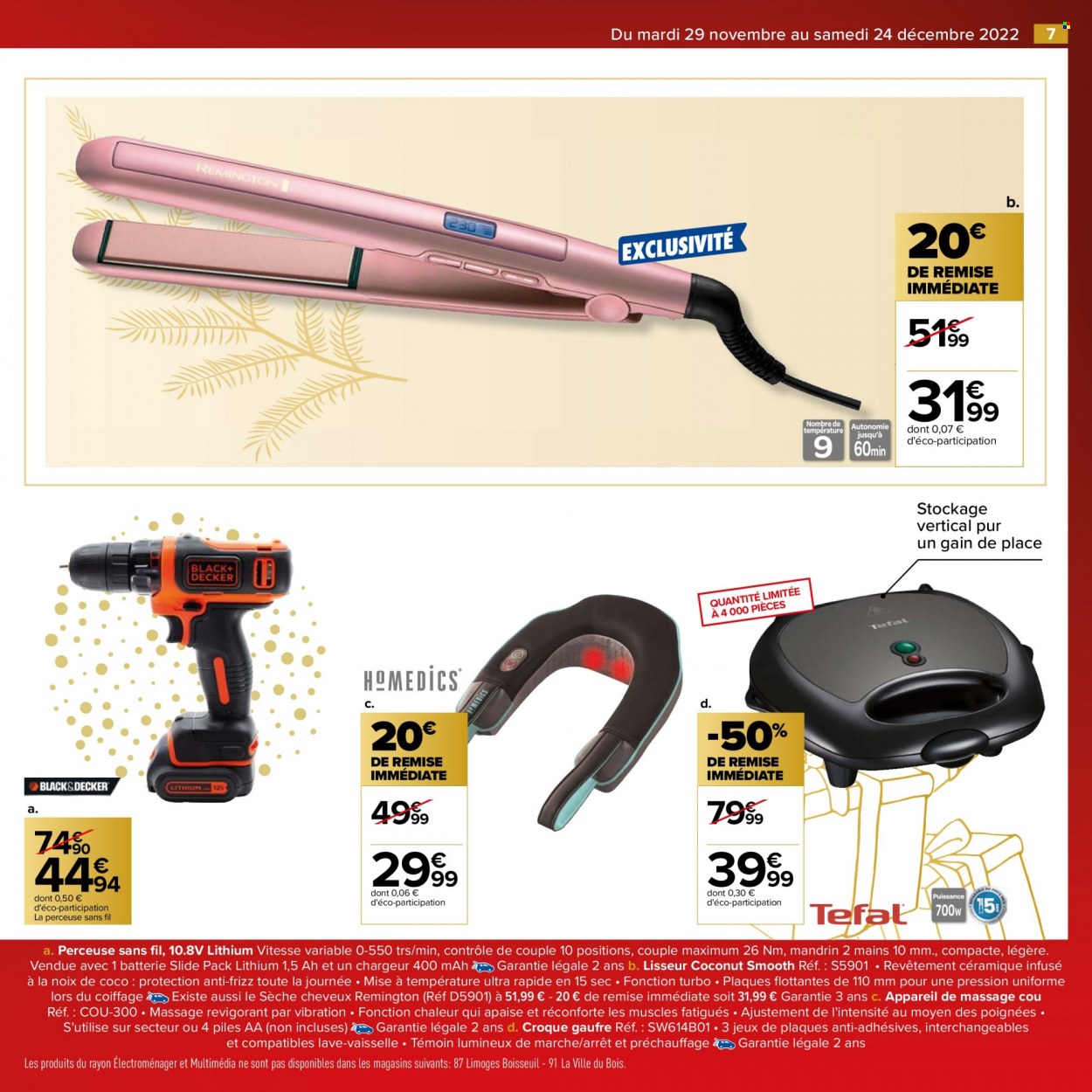 Catalogue Carrefour Hypermarchés - 29/11/2022 - 24/12/2022. Page 7