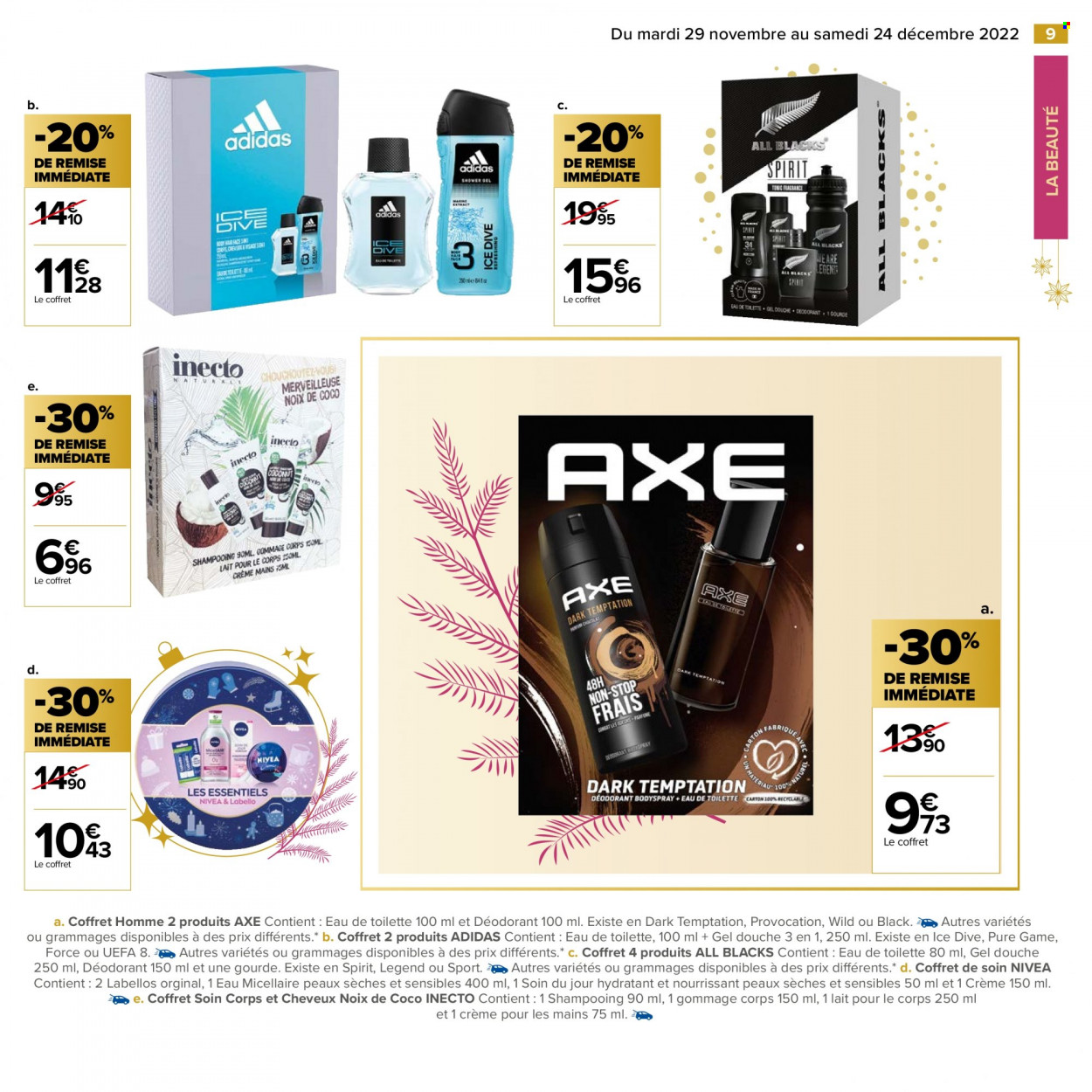 Catalogue Carrefour Hypermarchés - 29/11/2022 - 24/12/2022. Page 9