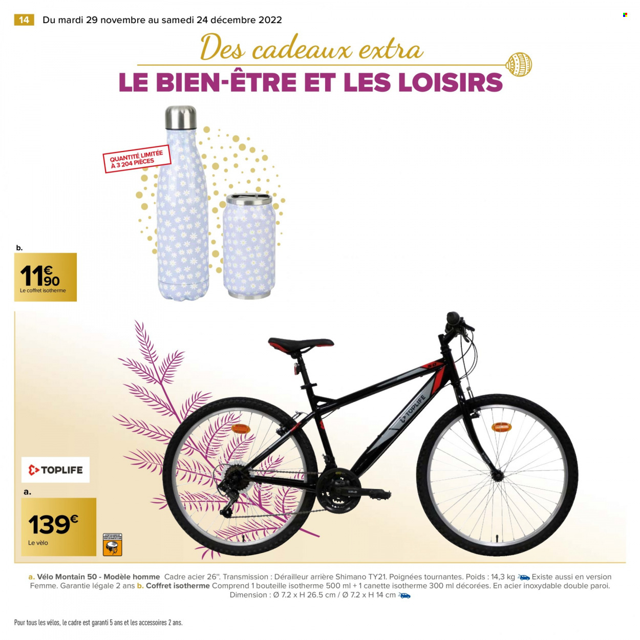 Catalogue Carrefour Hypermarchés - 29/11/2022 - 24/12/2022. Page 14