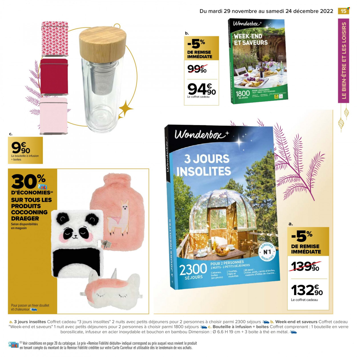 Catalogue Carrefour Hypermarchés - 29/11/2022 - 24/12/2022. Page 15