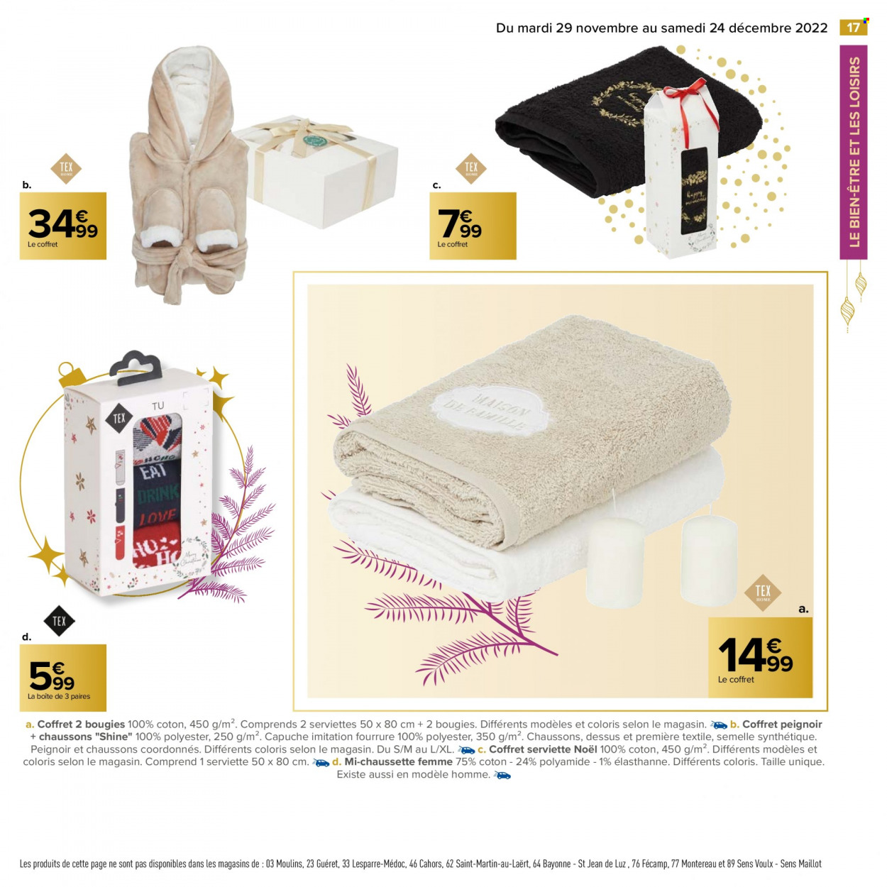 Catalogue Carrefour Hypermarchés - 29/11/2022 - 24/12/2022. Page 17