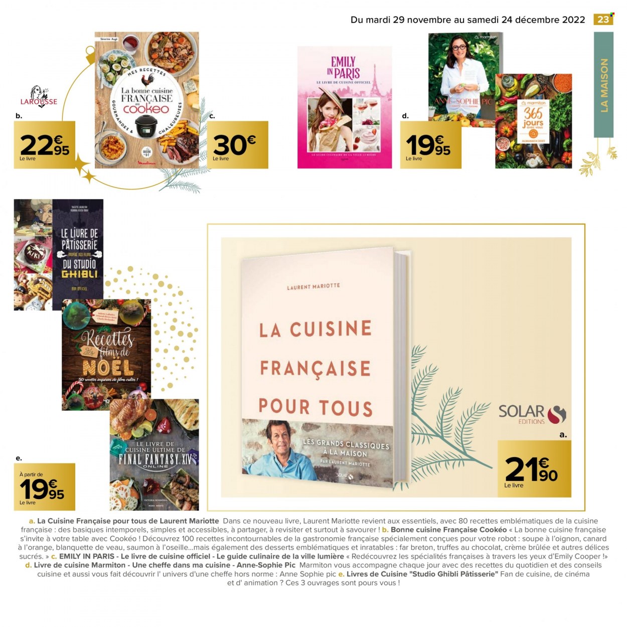 Catalogue Carrefour Hypermarchés - 29/11/2022 - 24/12/2022. Page 23